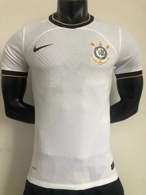 AAA Quality Corinthians 22/23 Home Soccer Jersey(Player)